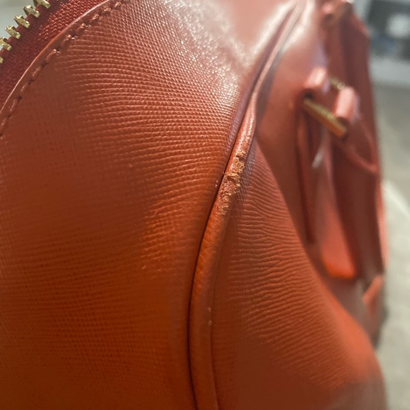 Tory Burch Robinson Saffiano Leather Travel Bag - Picture 9 of 16